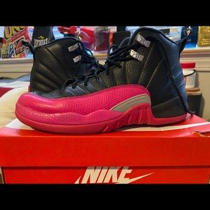 Jordan 12 Retro Black Deadly Pink